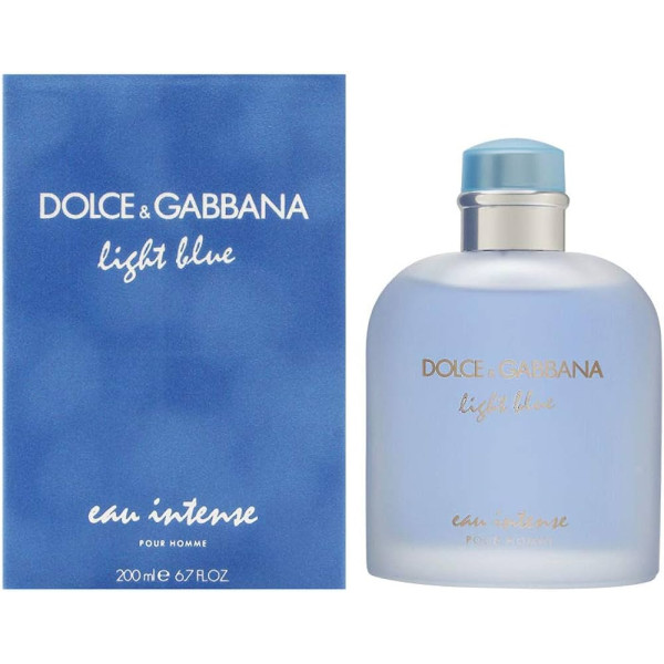 Dolce and Gabbana Dolce and Gabbana Dolce and Gabbana Dolce and Gabbana Dolce and Gabbana Dolce and Gabbana Light Blue Eau Intense Pour Homme Edp Spray, 200 ml