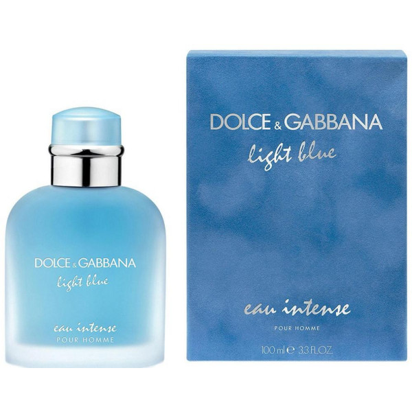 Dolce & Gabbana Light Blue Eau Intense Pour Homme EDP lõhnastatud vesi meestele, 100 ml