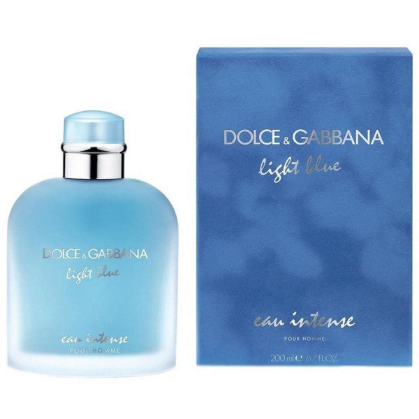 Dolce & Gabbana Light Blue Eau Intense Pour Homme EDP lõhnastatud vesi meestele, 200 ml