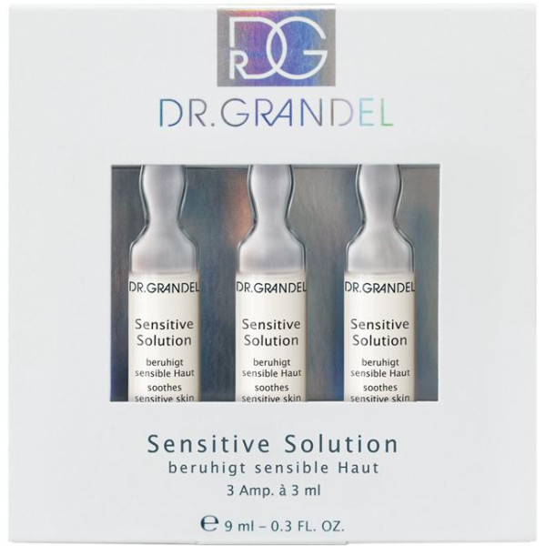 Dr. Grandel AMPOULES Sensitive Solution Ampullid näole, 3 x 3 ml