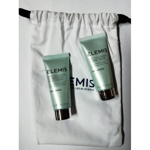 Elemis Pro-Collagen Bussines Development Kit näokreemide komplekt (Oxygenating Night Cream, 15 ml + Marine Cream, 15 ml)