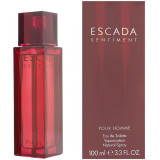 Escada Sentiment pour Homme EDT tualettvesi meestele, 100 ml