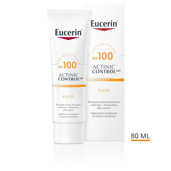 Eucerin Actinic Control MD Fluid SPF 100 päikesekaitsevedelik, 80 ml