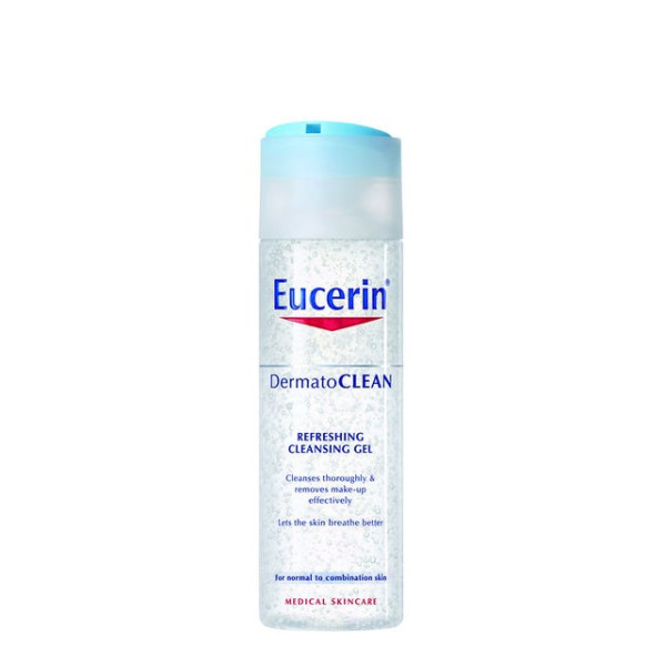 Eucerin DermatoCLEAN värskendav puhastusgeel, 200 ml