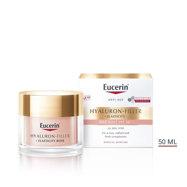 Eucerin Hyaluron-Filler Day Cream Rose SPF 30 päevakreem, 50 ml