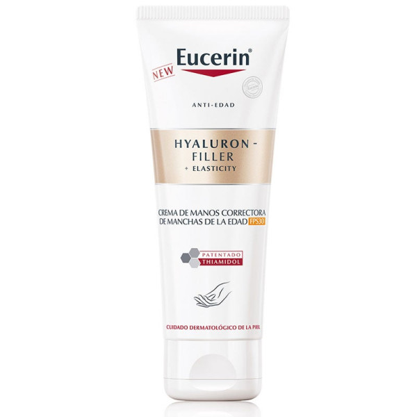 Eucerin Hyaluron-Filler + Elasticity SPF 30 kätekreem kätekreem, 75 ml