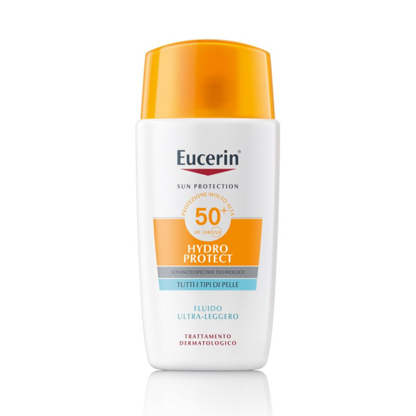 Eucerin Sun Hydro Protect Face Sun Care Ultra Light Fluid päikesekaitsega veekindel näovedelik SPF 50+, 50 ml