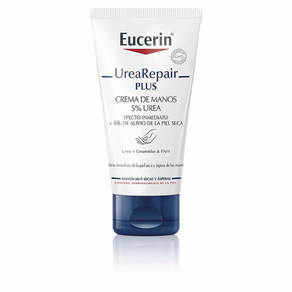 Eucerin Urearepair Plus Hand Creme 5 Urea kätekreem 5% uureaga, 75 ml