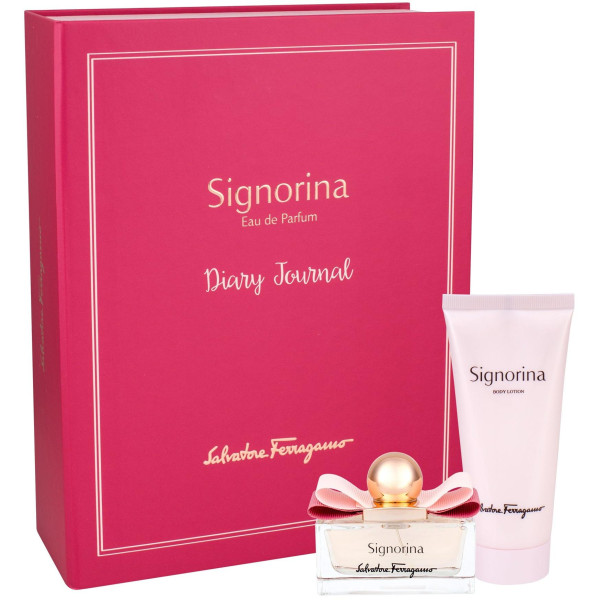 Ferragamo Signorina Unica komplekt naistele (EDP, 100 ml + kehakreem, 50 ml + EDP, 5 ml)