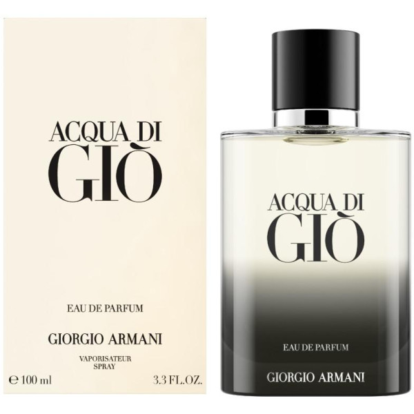 Giorgio Armani Acqua di Gio Pour Homme EDP lõhnastatud vesi meestele, 100 ml Refillable