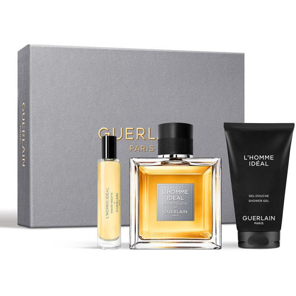 Guerlain L´Homme Ideaalne komplekt meestele (EDT, 100 ml + dušigeel, 75 ml + EDT, 10 ml)