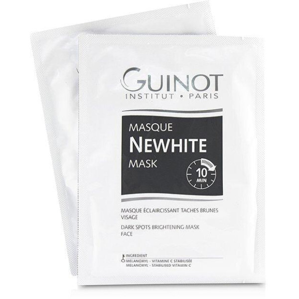 Guinot Newhite Mask sära andev näomask pigmendilaikude vastu, 7 x 40 g