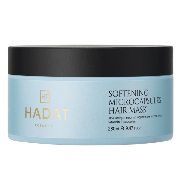 Hadat Cosmetics Softening Microcapsule juuksemask siluv, toitev mask, 280 ml