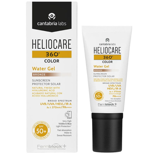 Heliocare 360º Water Gel Bronze SPF 50+ päikesekaitsegeel, 50 ml