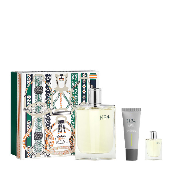 Hermes H24 tualettvee komplekt meestele (EDT 100 ml + EDT 5 ml + Niisutav kreem 20 ml)