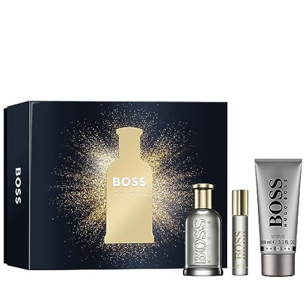 Hugo Boss BOSS pudelikomplekt meestele (EDP, 100 ml + miniatuurne EDP, 10 ml + dušigeel, 100 ml)