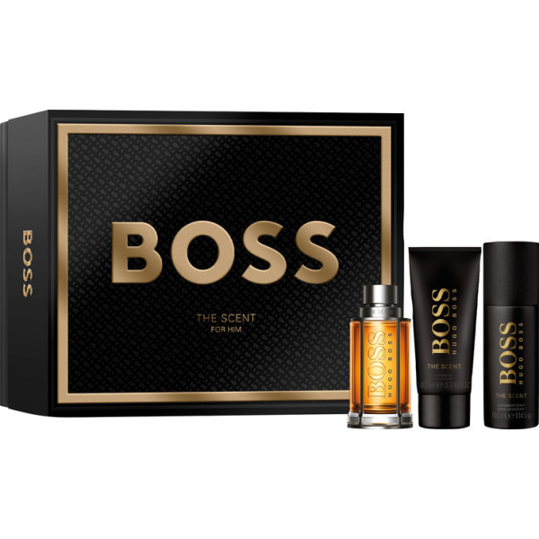 HUGO BOSS Boss The Scent EDT komplekt meestele (EDT, 100 ml + deodorant, 150 ml + dušigeel, 100 ml)