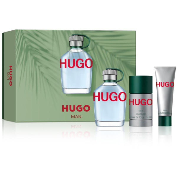 Hugo Boss HUGO Man komplekt meestele (EDT, 125 ml + deodorant, 75 ml + dušigeel, 50 ml)