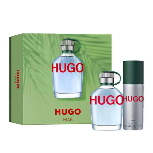 Hugo Boss HUGO Man komplekt meestele (EDT, 125 ml + deodorant, 75 ml + dušigeel, 50 ml)