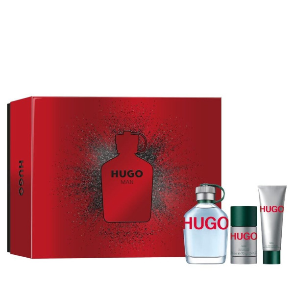 Hugo Boss HUGO Man komplekt meestele (EDT, 125 ml + deodorant, 75 ml + dušigeel, 50 ml)