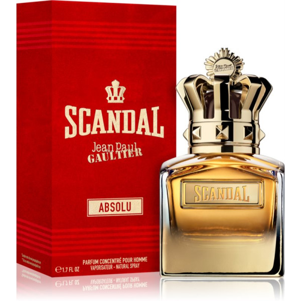 Jean Paul Gaultier Scandal Pour Homme Absolu Parfum Concentré PP parfüüm meestele, 50 ml