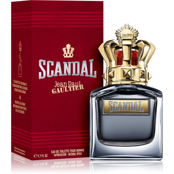 Jean Paul Gaultier Scandal Pour Homme EDT tualettvesi meestele, 50 ml