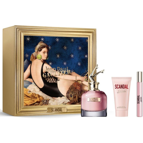  Jean Paul Gaultier Scandal komplekt naistele (EDP, 80 ml + kehakreem, 75 ml + EDP, 10 ml)