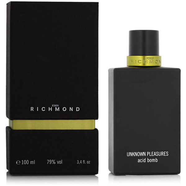 John Richmond Unknown Pleasures Acid Bomb EDP lõhnastatud vesi unisex, 100 ml