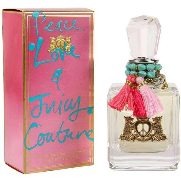 Juicy Couture Peace, Love and Juicy Couture EDP lõhnastatud vesi naistele, 100 ml