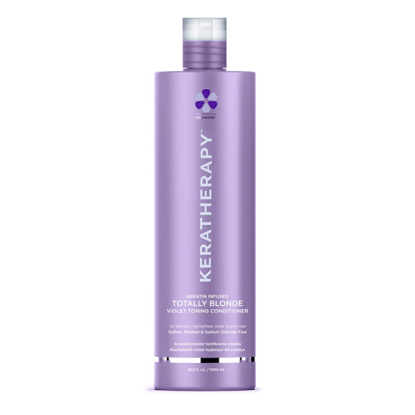 Keratherapy Keratin Infused Totally Blonde Violet tooniv palsam, 1000 ml