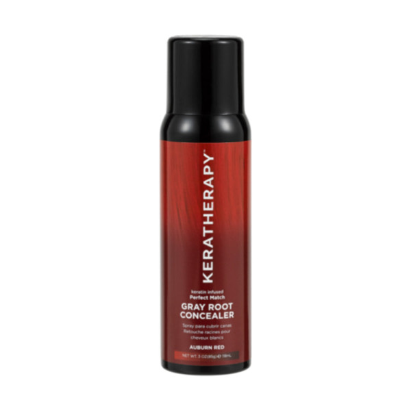 Keratherapy Perfect Match Grey Root peitekreem värviga, toon: Auburn Red, 118 ml