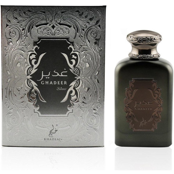 Khadlaj Ghadeer Silver EDP lõhnastatud vesi unisex, 100 ml