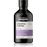  L'Oréal Professionnel Serie Expert Chroma Crème Professional Shampoo Purple Dyes vasetooni neutraliseeriv šampoon heledatele juustele, 300 ml