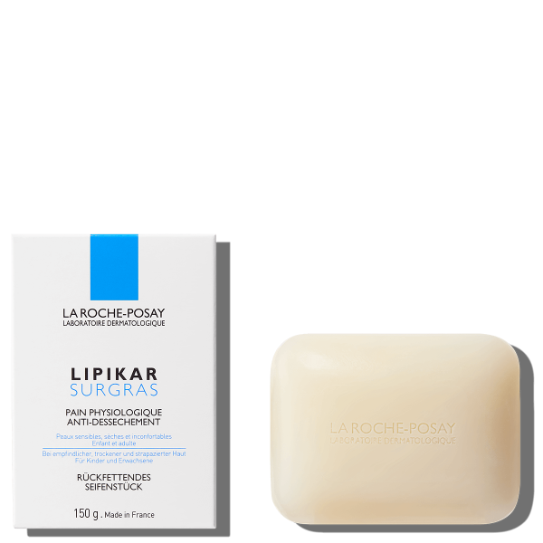 La Roche Posay LipikarLipid Enriched Cleansing Bar seep kuivale nahale, 150 g