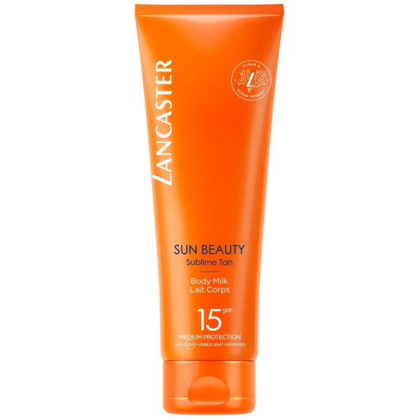 Lancaster Sun Beauty Sublime Tan Body Milk SPF 15 päikese eest kaitsev kehapiim, 250 ml