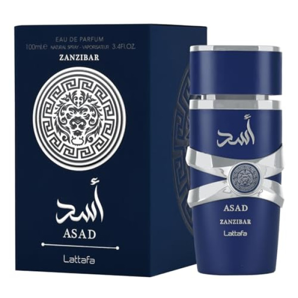 Lattafa Asad Zanzibar EDP parfüüm meestele, 100 ml