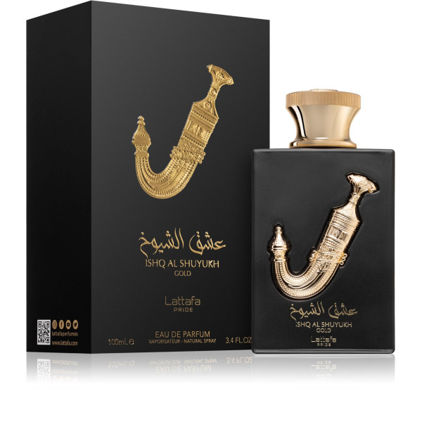 Lattafa Ishq Al Shuyukh Gold EDP lõhnastatud vesi unisex, 100 ml