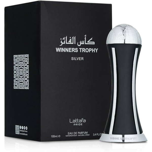 Lattafa Pride Al Khas Winners Trophy Silver EDP lõhnastatud vesi unisex, 100 ml