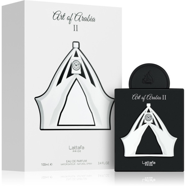 Lattafa Pride Art of Arabia II EDP lõhnastatud vesi unisex, 100 ml