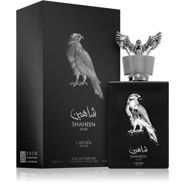 Lattafa Pride Shaheen Silver EDP lõhnastatud vesi unisex, 100 ml