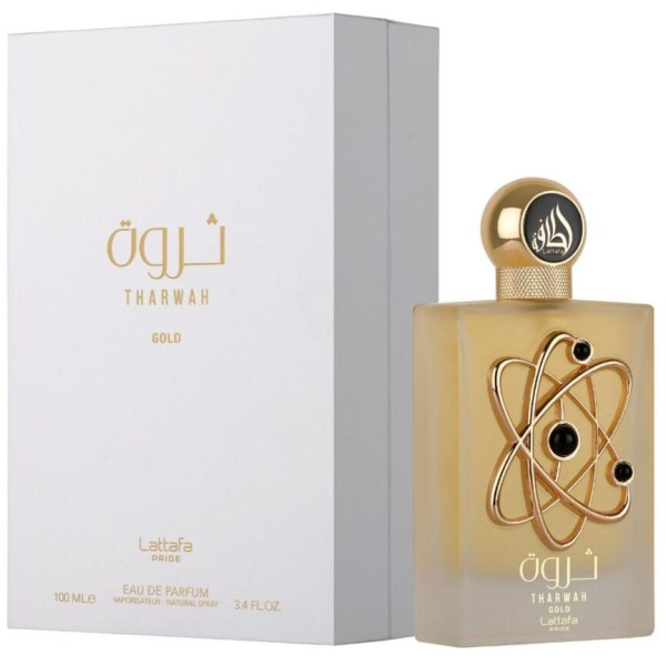 Lattafa Pride Tharwah Gold EDP lõhnastatud vesi unisex, 100 ml