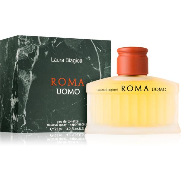 Laura Biagiotti Roma Uomo EDT tualettvesi meestele, 125 ml