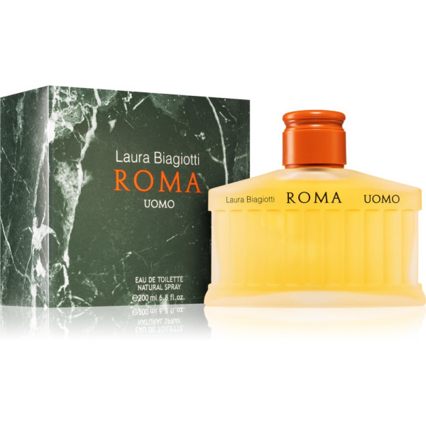 Laura Biagiotti Roma Uomo EDT tualettvesi meestele, 200 ml