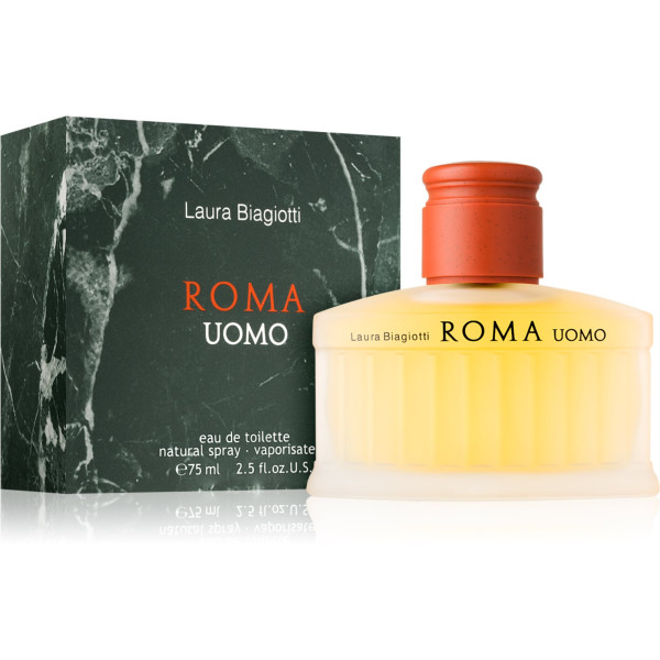 Laura Biagiotti Roma Uomo EDT tualettvesi meestele, 75 ml