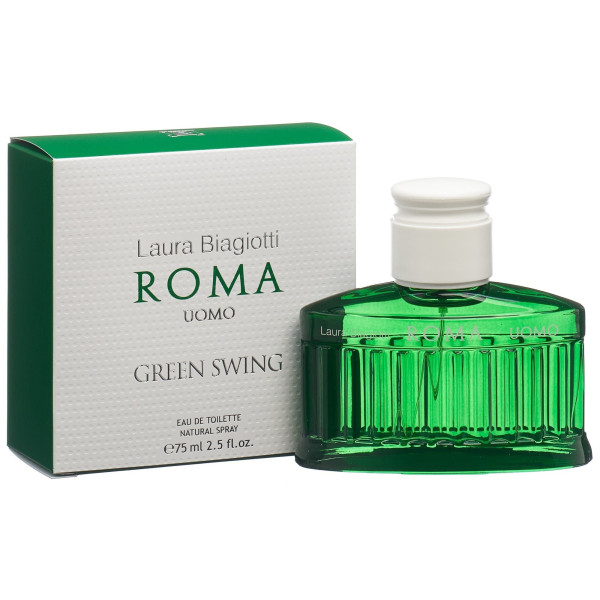 Laura Biagiotti Roma Uomo Green Swing EDT tualettvesi meestele, 125 ml