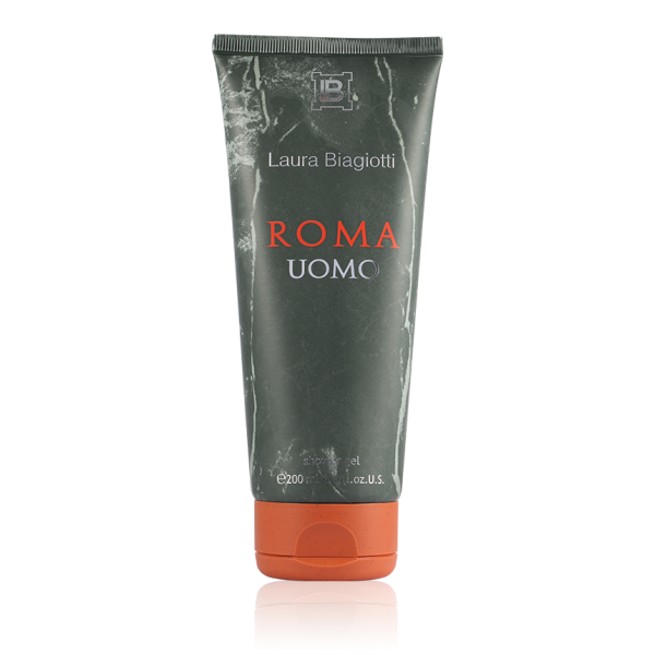 Laura Biagiotti Roma Uomo Shower Gel dušigeel meestele, 200 ml