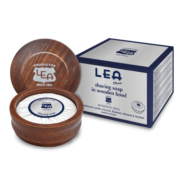 Lea Classic Shaving Soap In Wood Jar raseerimisseep puidust purgis, 100 g