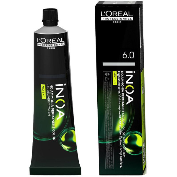 L'oreal Professionnel Inoa püsiv juuksevärv, toon: 6.0 Deep Cover Dark Blonde, 60 g