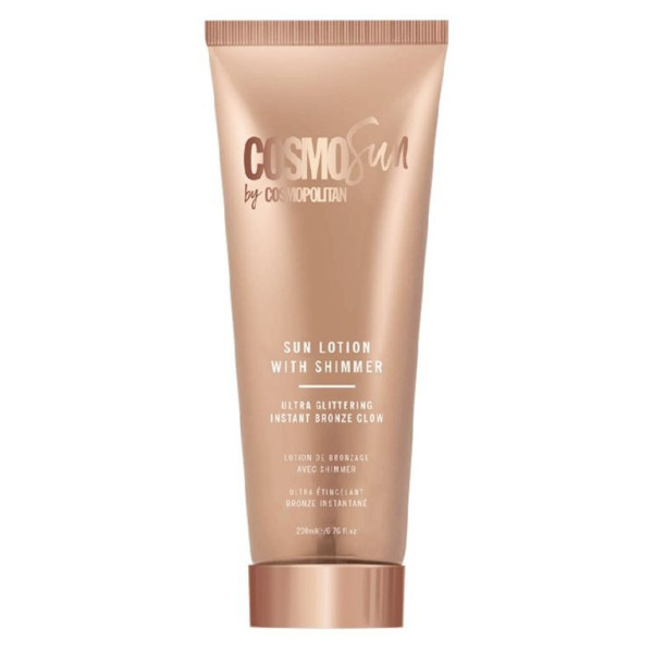 Kehakreem pronksjatega CosmoSun Sun Lotion With Shimmer Ultra Glittering Instant Bronze Glow, 200 ml