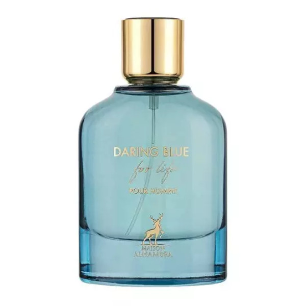 Maison Alhambra Daring Blue For Life EDP lõhnastatud vesi meestele, 100 ml